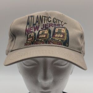 Cobra| Tan Atlantic City New Jersey Cap Velcro Clasp